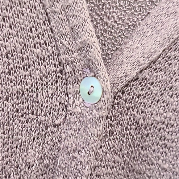 Wet Seal Mauve Button-Up Cardigan - Picture 6 of 6